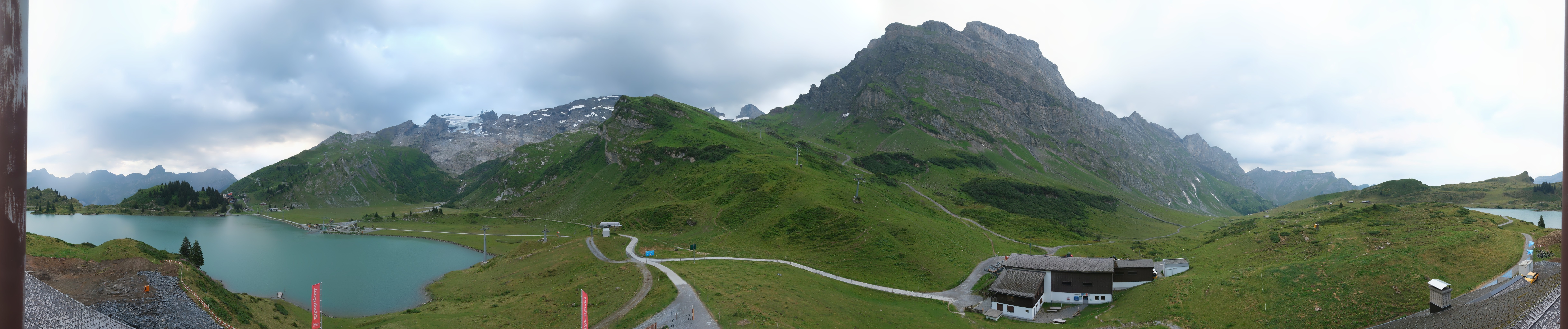 Archiv Foto Webcam Engelberg: Panoramablick auf den Trübsee
