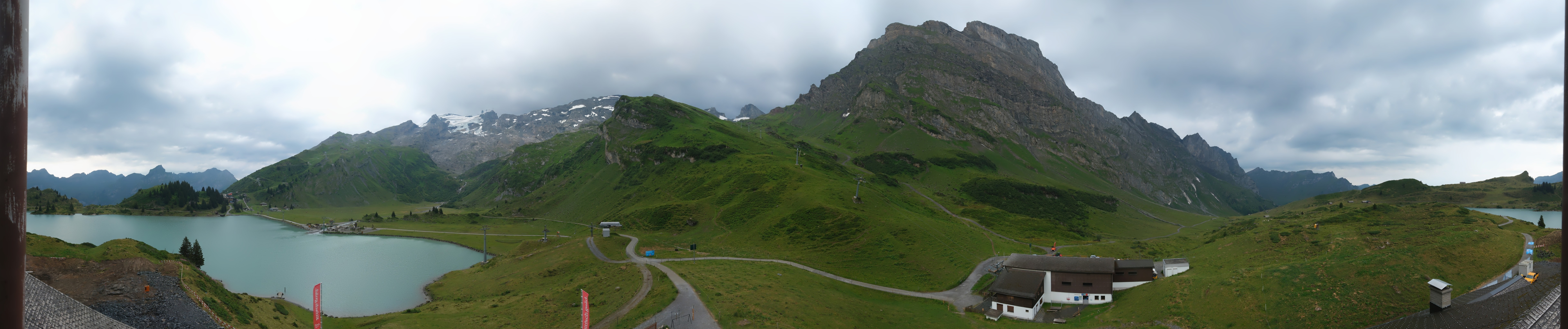 Archiv Foto Webcam Engelberg: Panoramablick auf den Trübsee