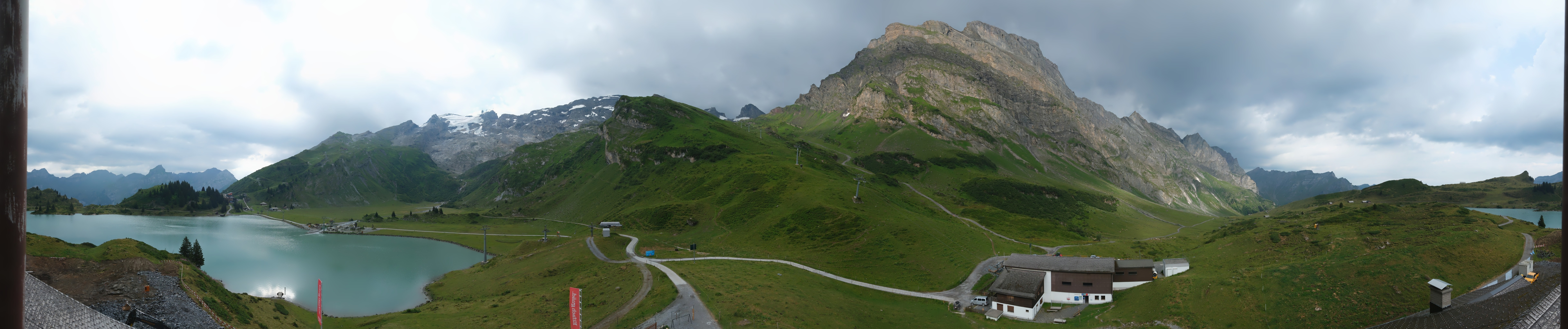 Archiv Foto Webcam Engelberg: Panoramablick auf den Trübsee