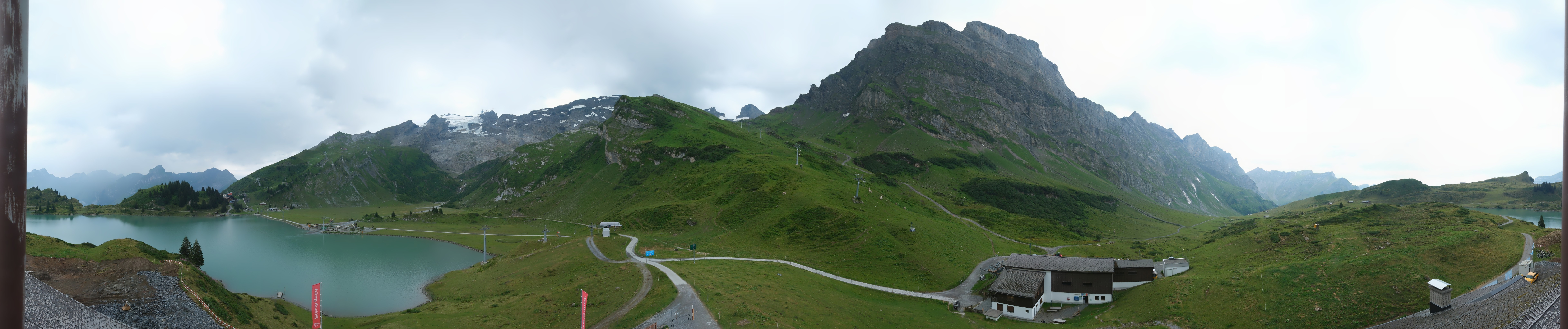 Archiv Foto Webcam Engelberg: Panoramablick auf den Trübsee