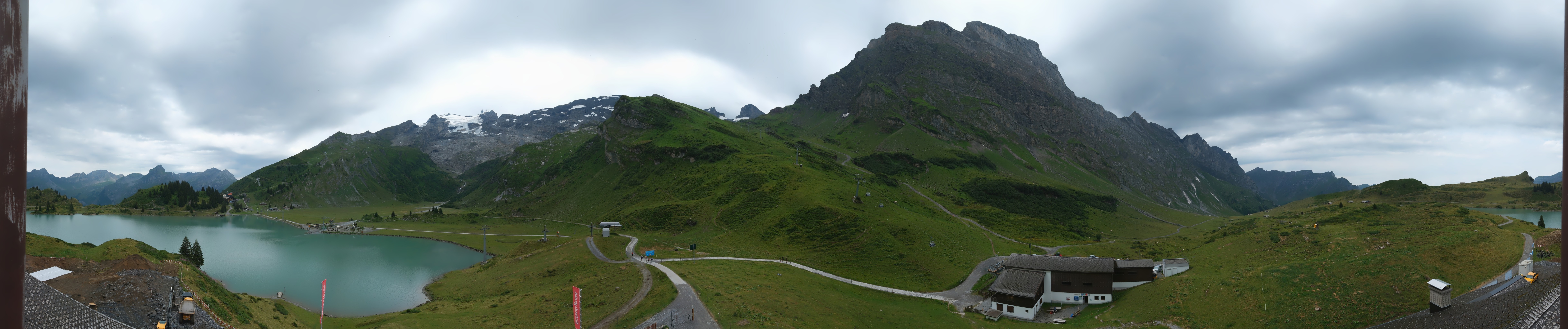 Archiv Foto Webcam Engelberg: Panoramablick auf den Trübsee