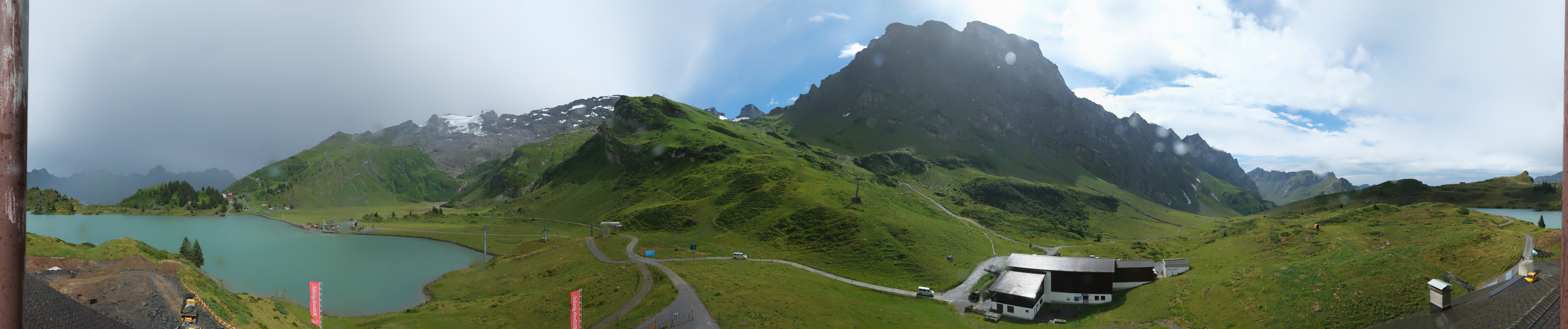 Archiv Foto Webcam Engelberg: Panoramablick auf den Trübsee