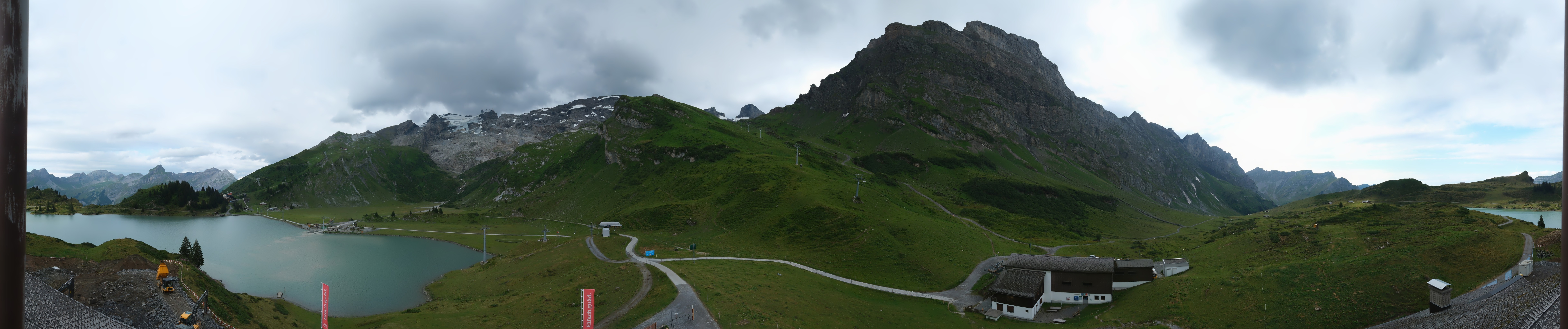 Archiv Foto Webcam Engelberg: Panoramablick auf den Trübsee