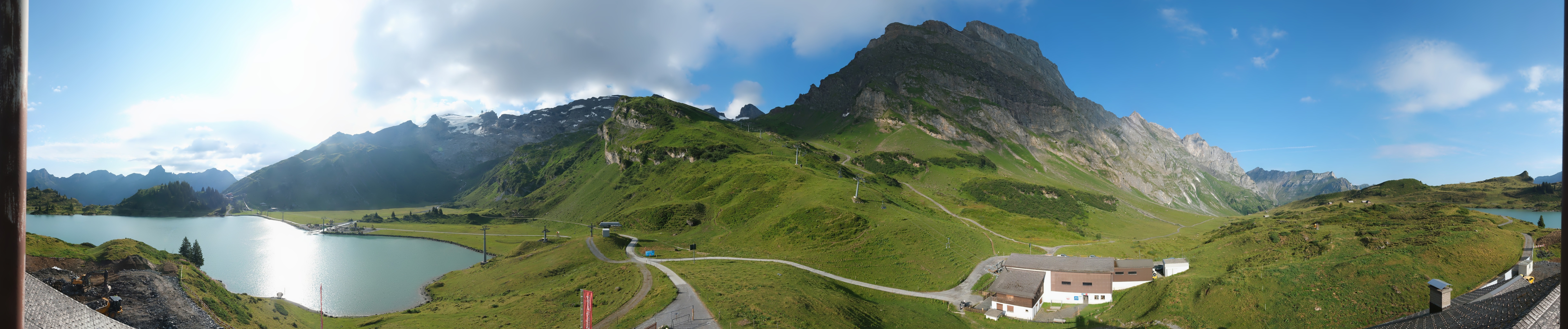 Archiv Foto Webcam Engelberg: Panoramablick auf den Trübsee