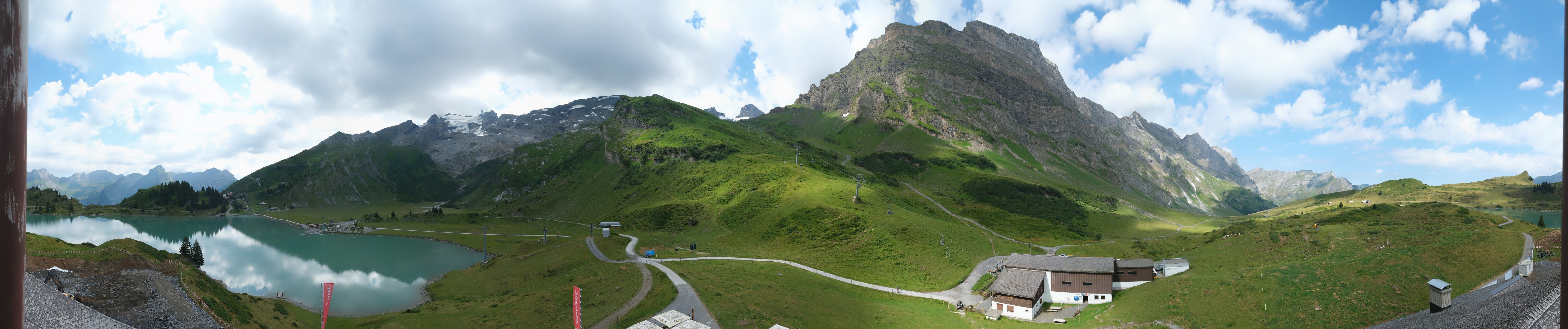 Archiv Foto Webcam Engelberg: Panoramablick auf den Trübsee