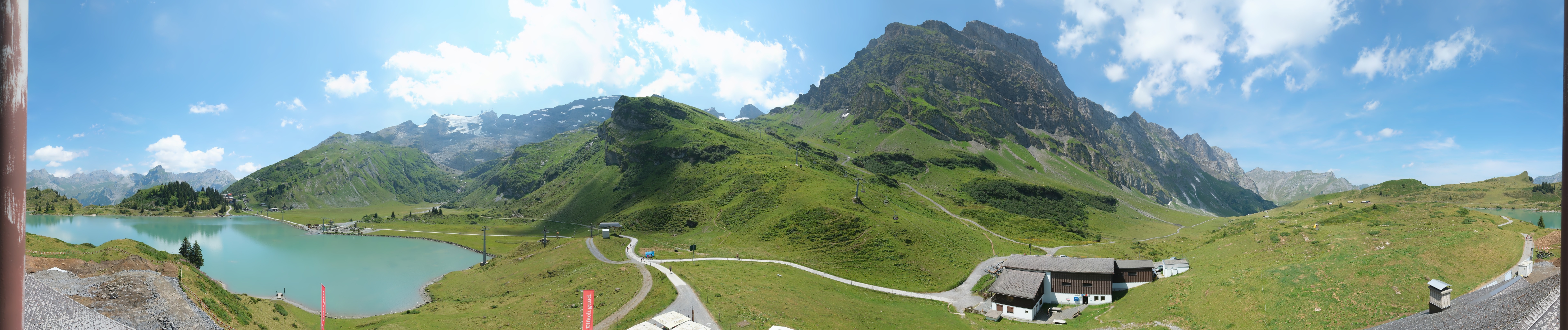 Archiv Foto Webcam Engelberg: Panoramablick auf den Trübsee