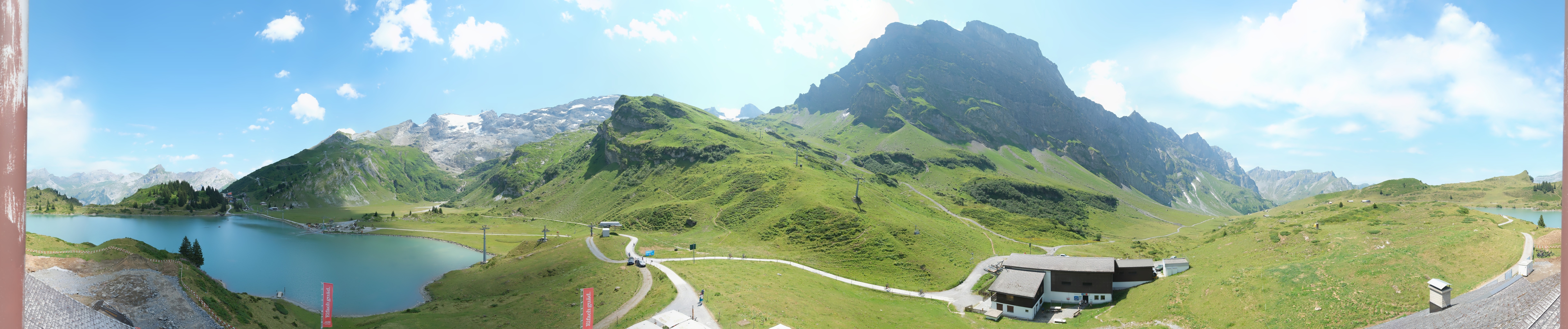 Archiv Foto Webcam Engelberg: Panoramablick auf den Trübsee