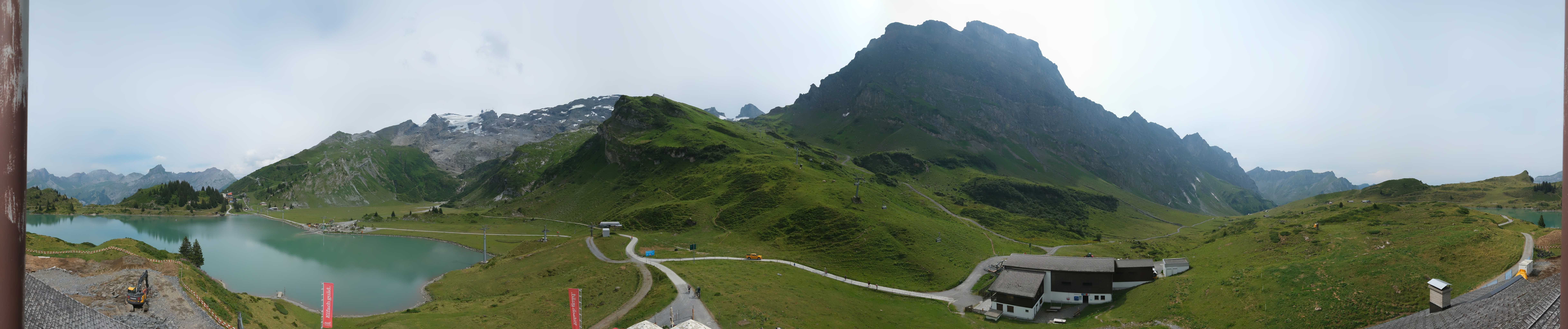 Archiv Foto Webcam Engelberg: Panoramablick auf den Trübsee