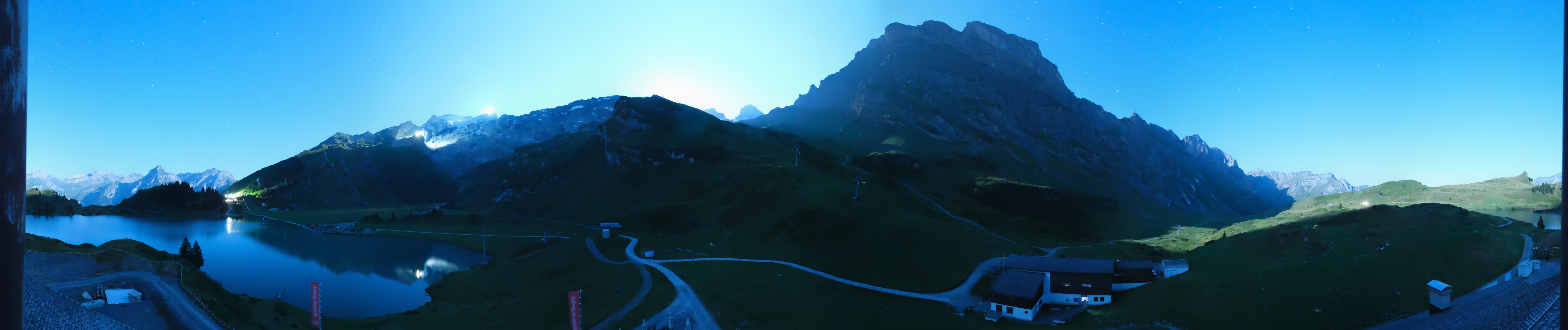 Archiv Foto Webcam Engelberg: Panoramablick auf den Trübsee
