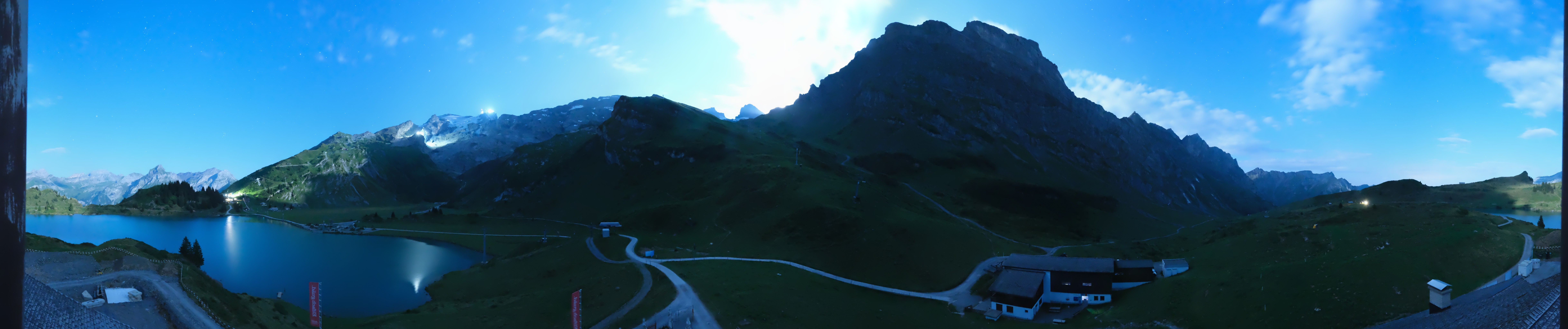Archiv Foto Webcam Engelberg: Panoramablick auf den Trübsee