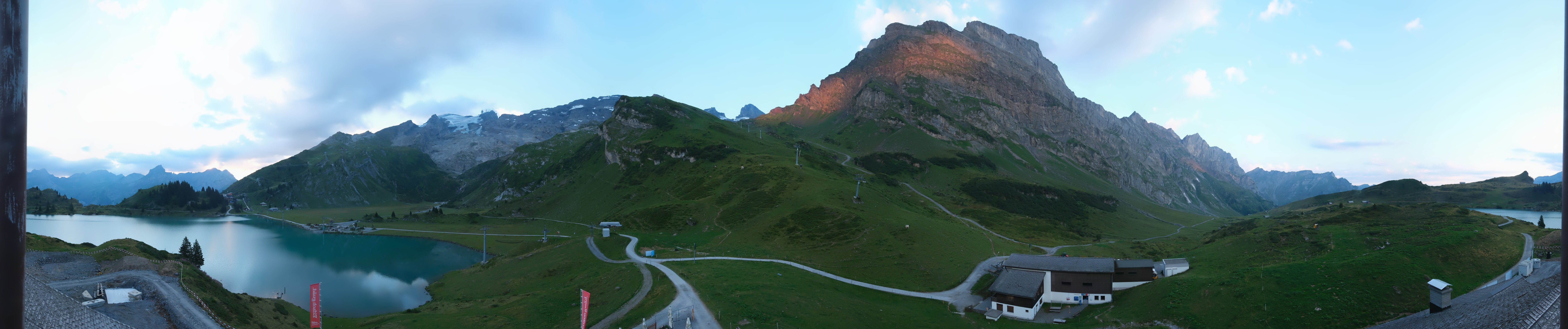 Archiv Foto Webcam Engelberg: Panoramablick auf den Trübsee