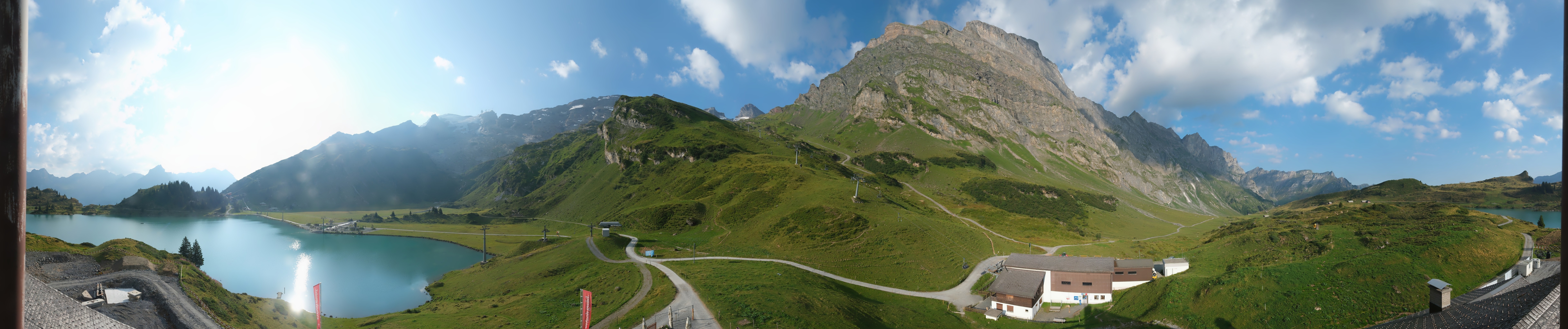 Archiv Foto Webcam Engelberg: Panoramablick auf den Trübsee