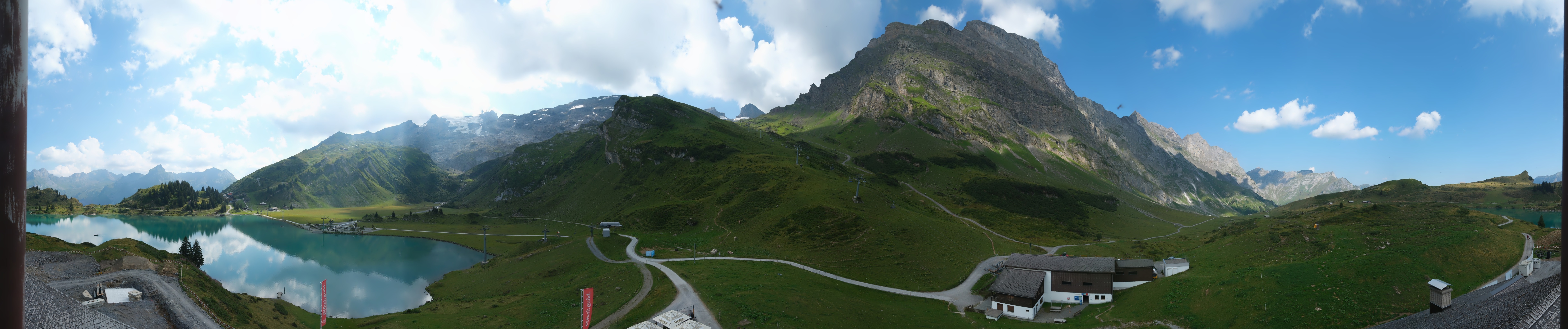 Archiv Foto Webcam Engelberg: Panoramablick auf den Trübsee