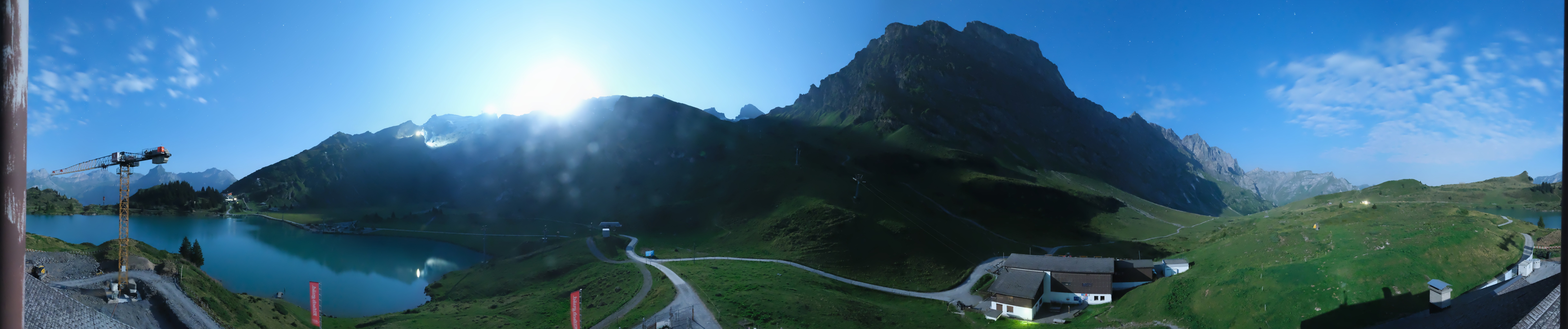 Archiv Foto Webcam Engelberg: Panoramablick auf den Trübsee