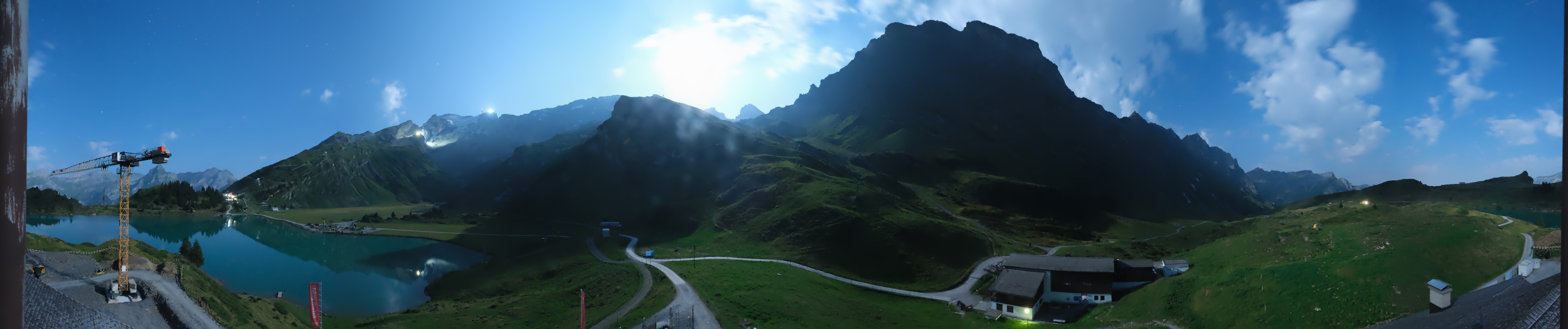 Archiv Foto Webcam Engelberg: Panoramablick auf den Trübsee