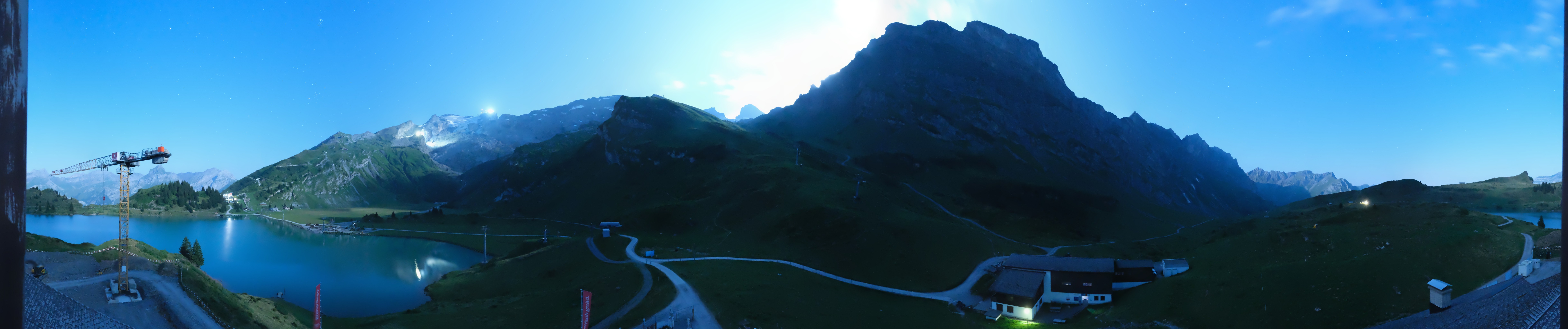 Archiv Foto Webcam Engelberg: Panoramablick auf den Trübsee