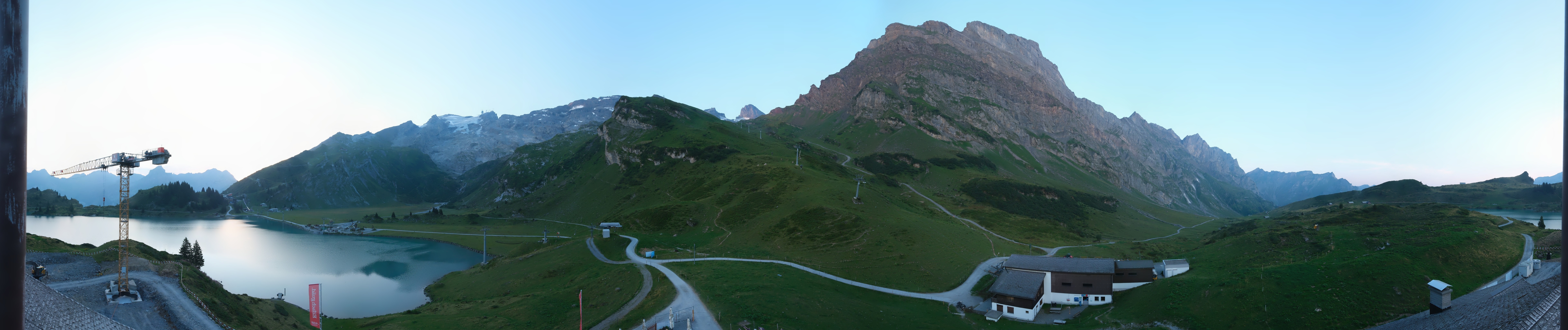 Archiv Foto Webcam Engelberg: Panoramablick auf den Trübsee