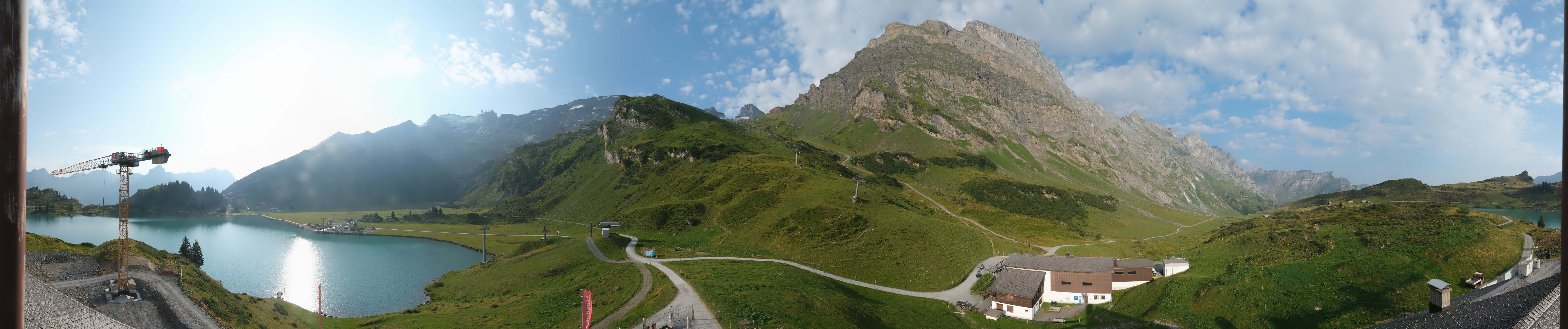 Archiv Foto Webcam Engelberg: Panoramablick auf den Trübsee