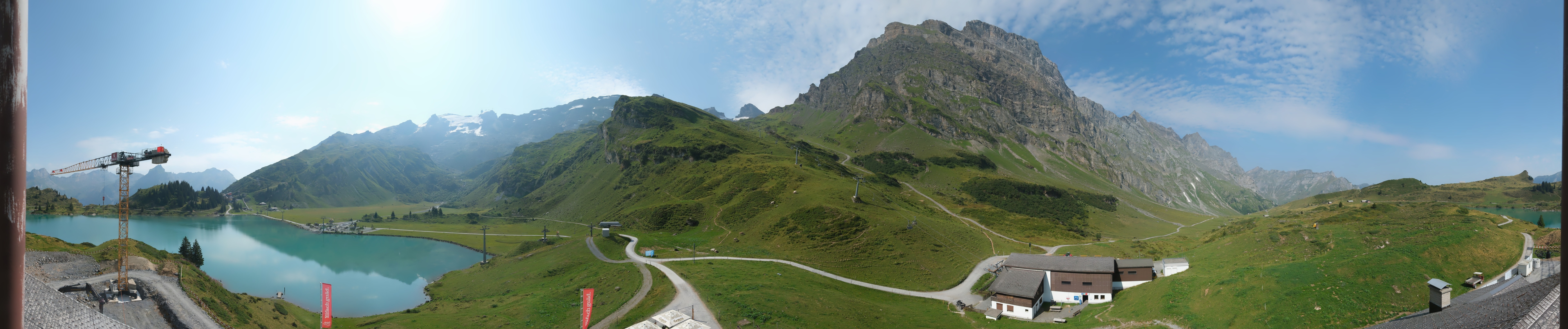 Archiv Foto Webcam Engelberg: Panoramablick auf den Trübsee