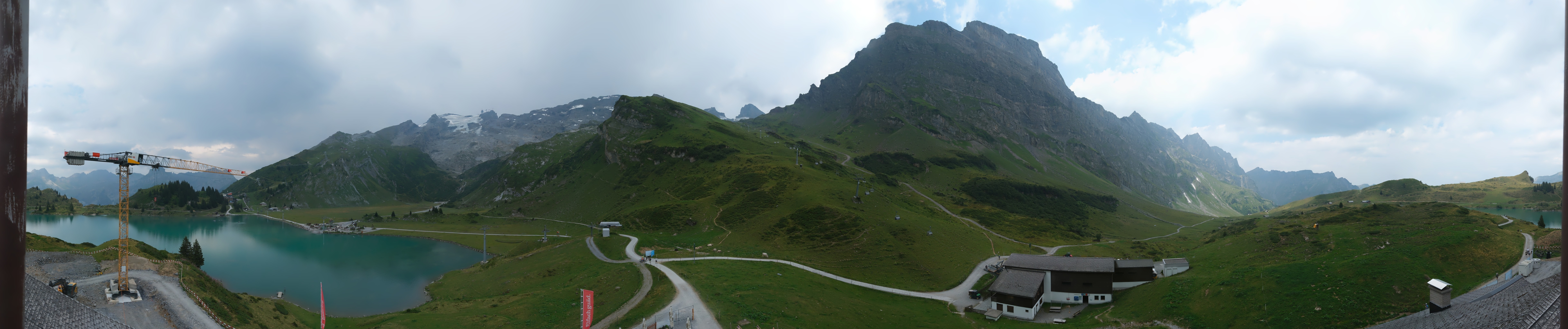 Archiv Foto Webcam Engelberg: Panoramablick auf den Trübsee