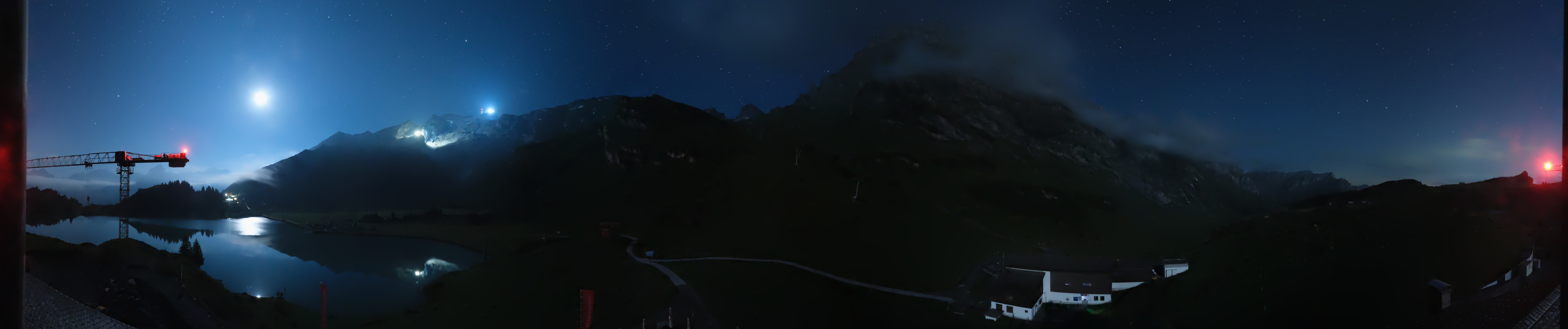 Archiv Foto Webcam Engelberg: Panoramablick auf den Trübsee