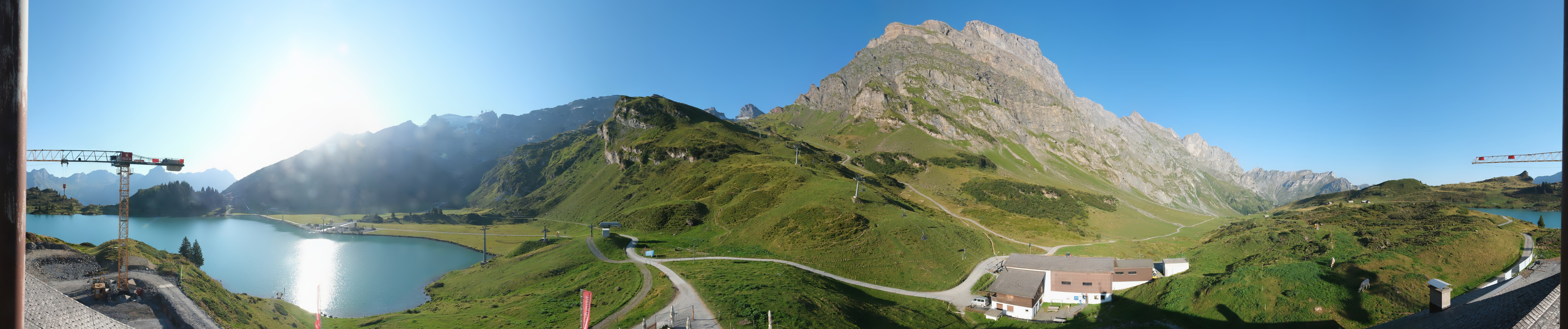 Archiv Foto Webcam Engelberg: Panoramablick auf den Trübsee