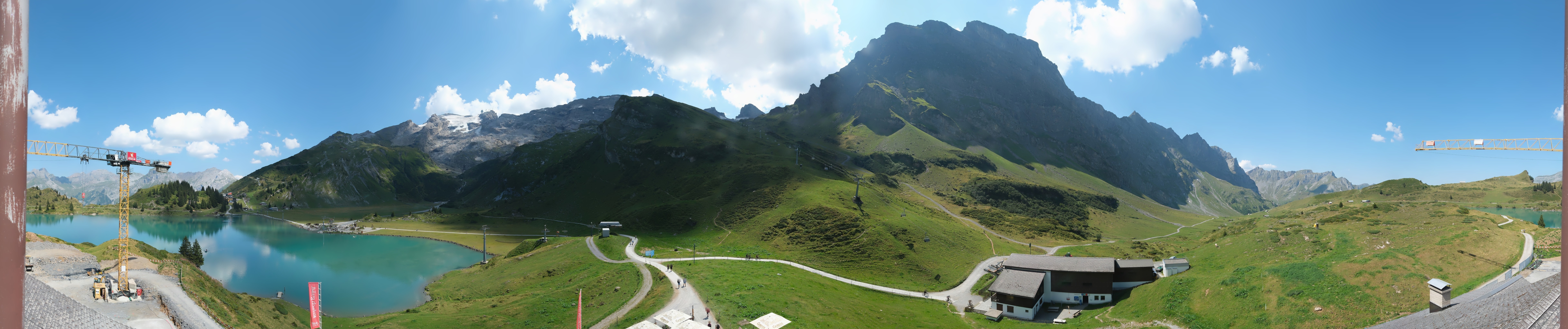 Archiv Foto Webcam Engelberg: Panoramablick auf den Trübsee