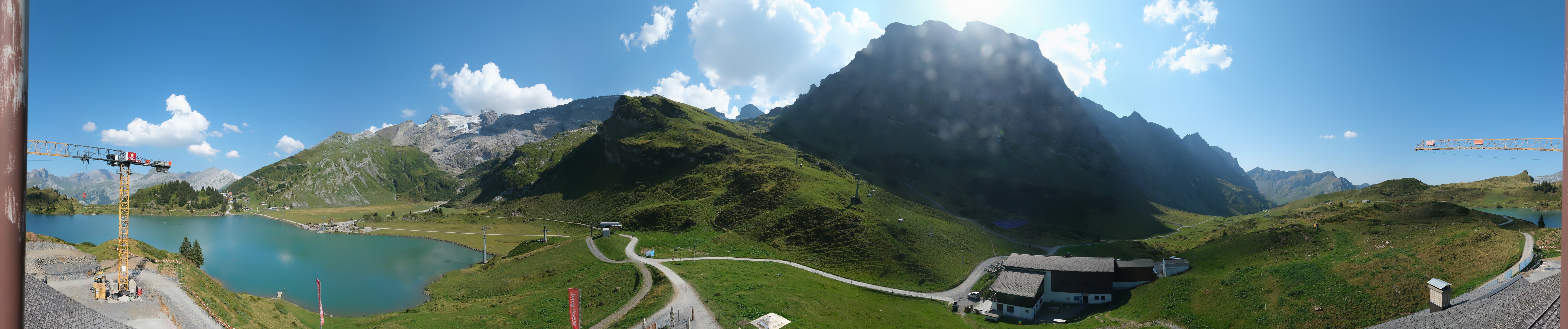 Archiv Foto Webcam Engelberg: Panoramablick auf den Trübsee