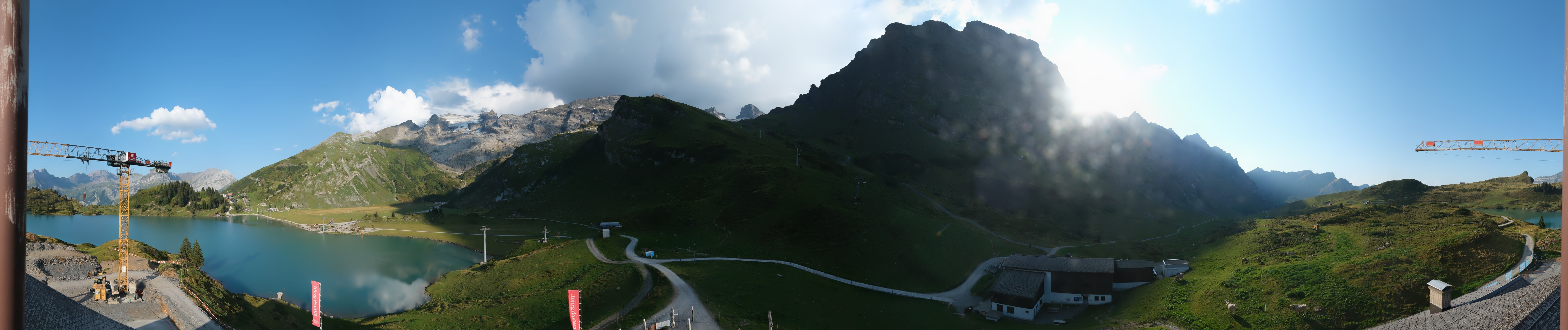Archiv Foto Webcam Engelberg: Panoramablick auf den Trübsee