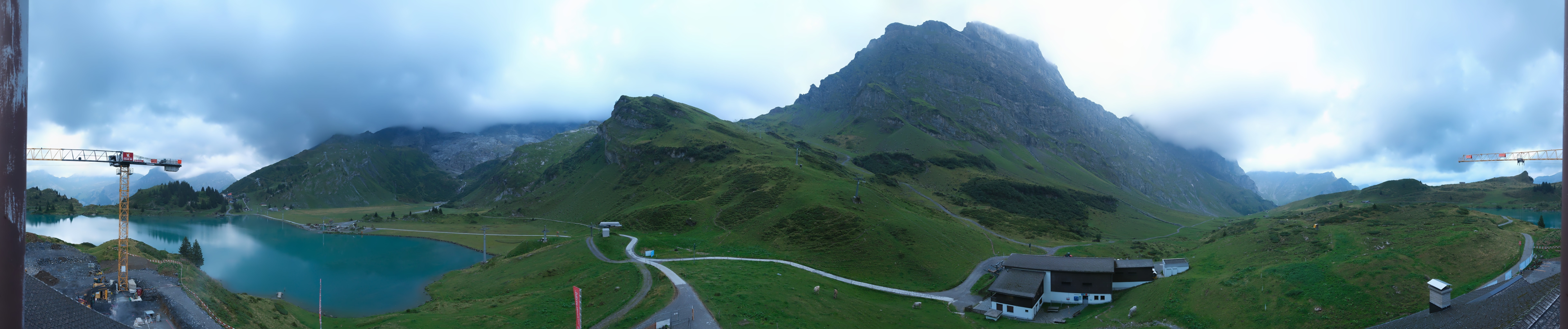 Archiv Foto Webcam Engelberg: Panoramablick auf den Trübsee