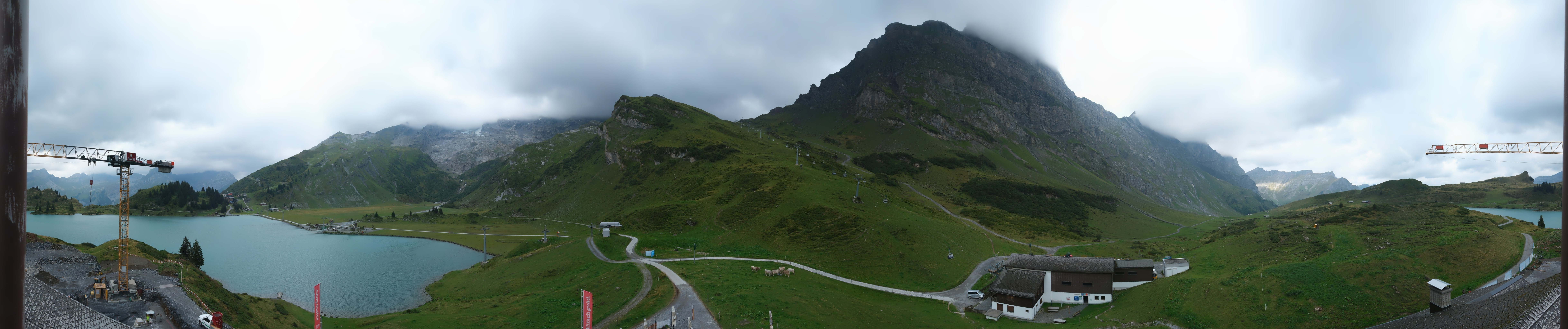 Archiv Foto Webcam Engelberg: Panoramablick auf den Trübsee