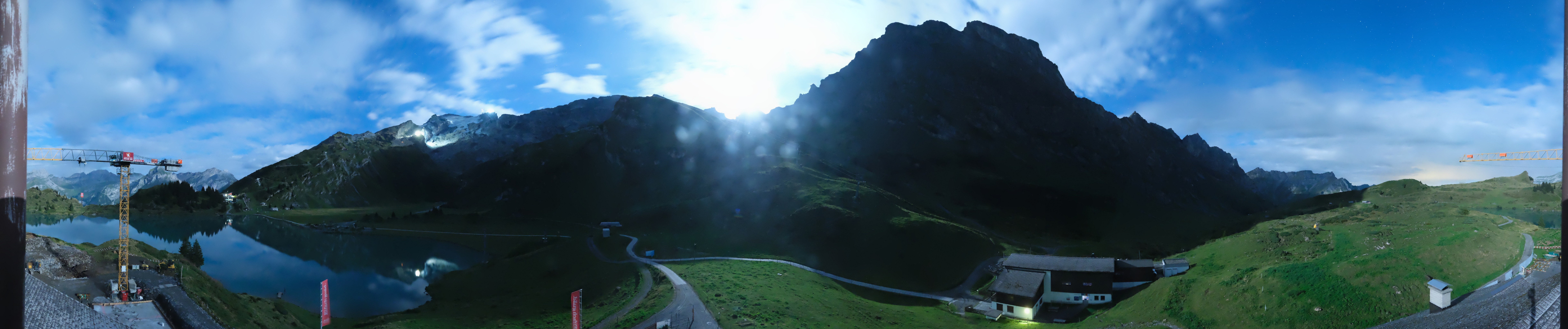 Archiv Foto Webcam Engelberg: Panoramablick auf den Trübsee