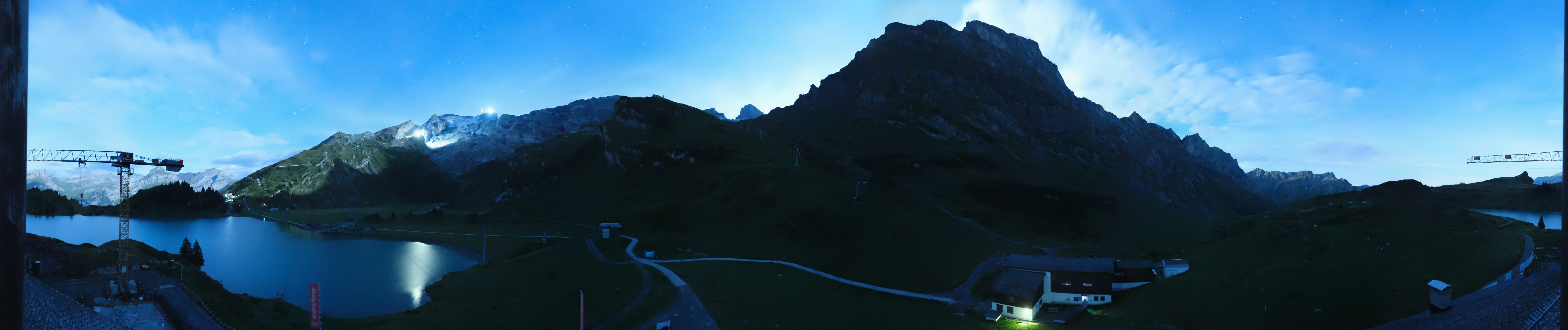 Archiv Foto Webcam Engelberg: Panoramablick auf den Trübsee