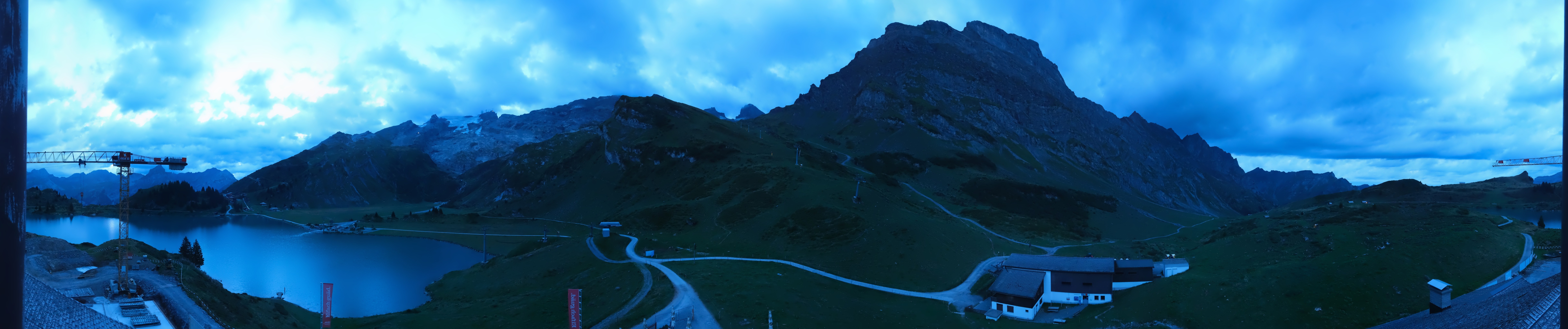 Archiv Foto Webcam Engelberg: Panoramablick auf den Trübsee