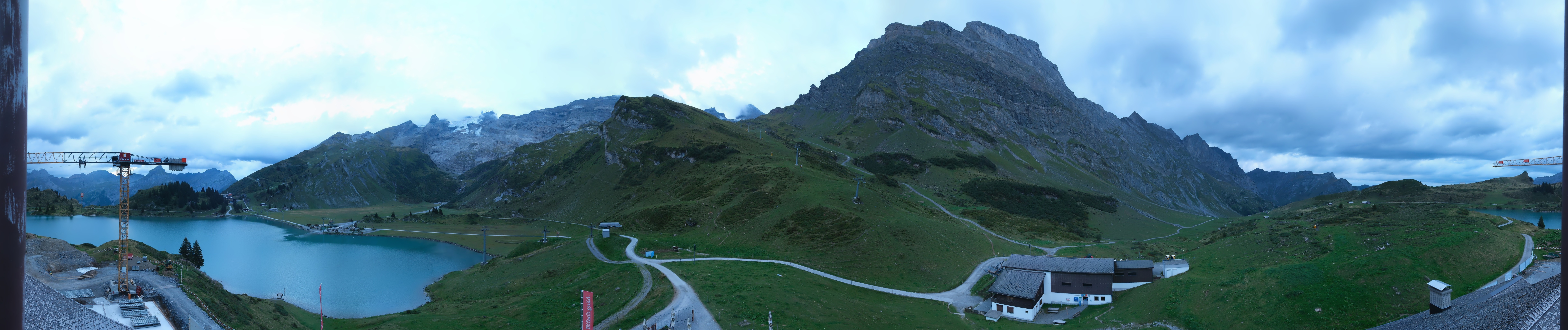 Archiv Foto Webcam Engelberg: Panoramablick auf den Trübsee
