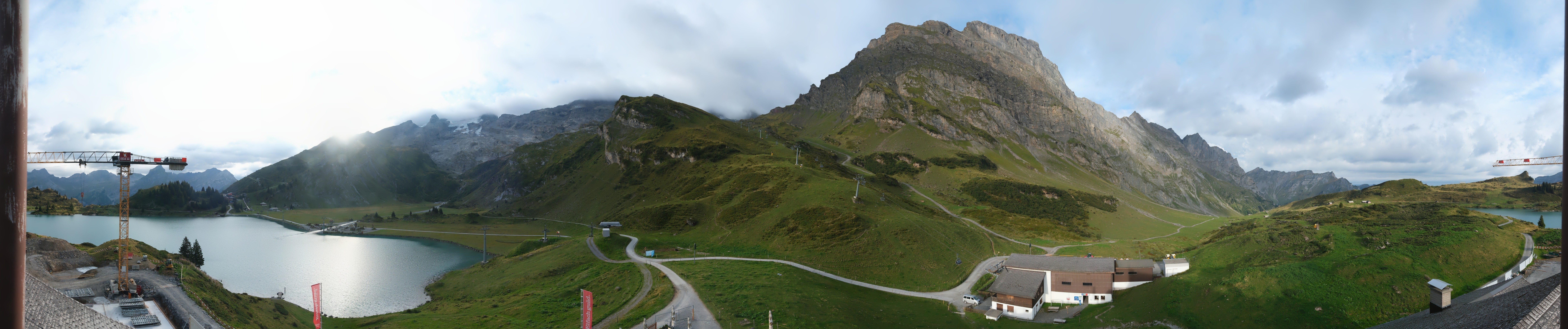 Archiv Foto Webcam Engelberg: Panoramablick auf den Trübsee