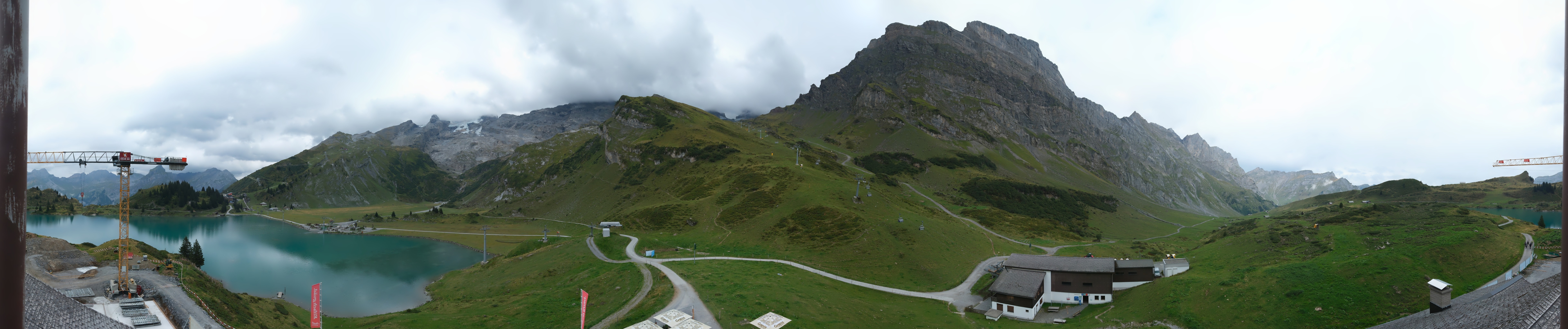 Archiv Foto Webcam Engelberg: Panoramablick auf den Trübsee