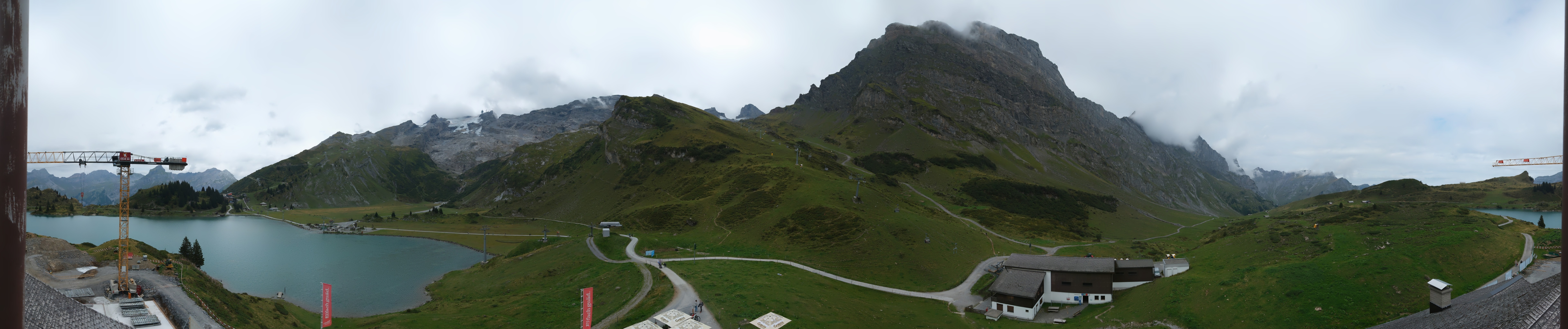 Archiv Foto Webcam Engelberg: Panoramablick auf den Trübsee