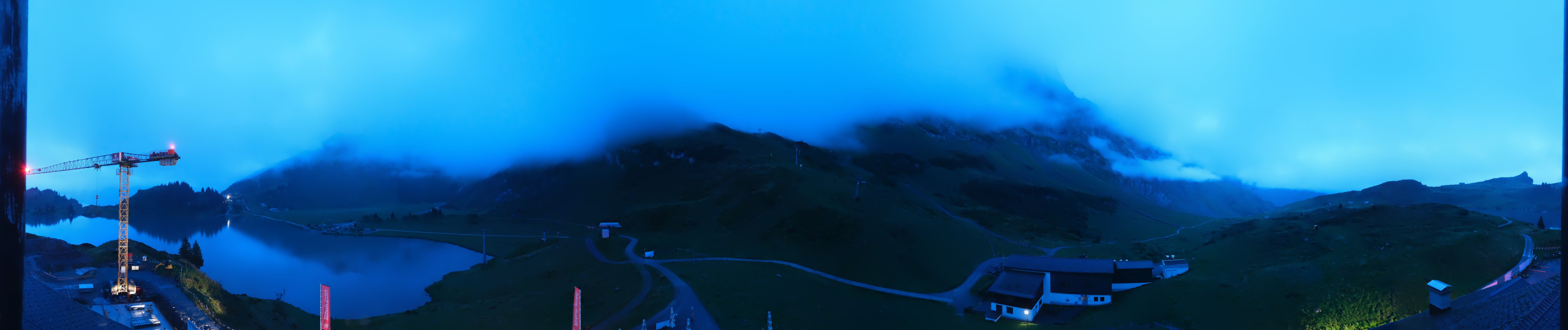 Archiv Foto Webcam Engelberg: Panoramablick auf den Trübsee
