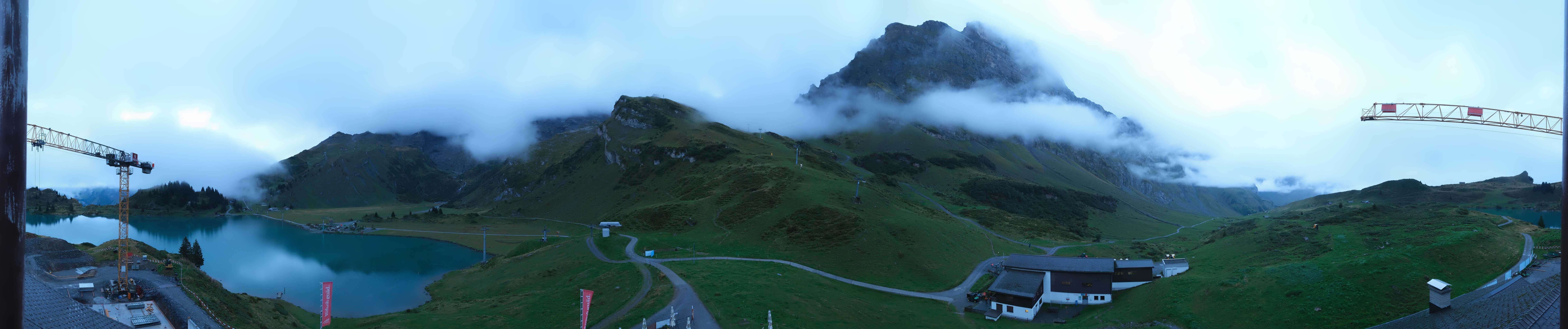Archiv Foto Webcam Engelberg: Panoramablick auf den Trübsee