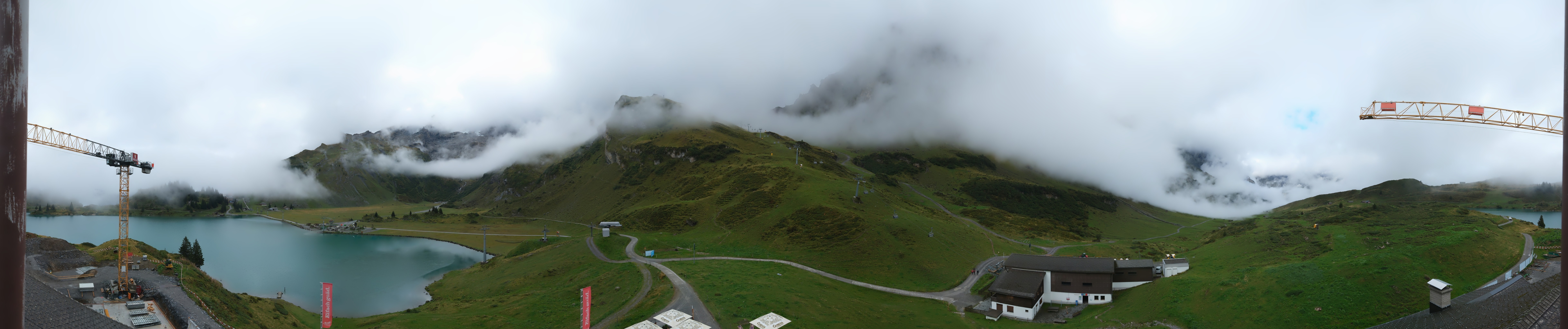 Archiv Foto Webcam Engelberg: Panoramablick auf den Trübsee