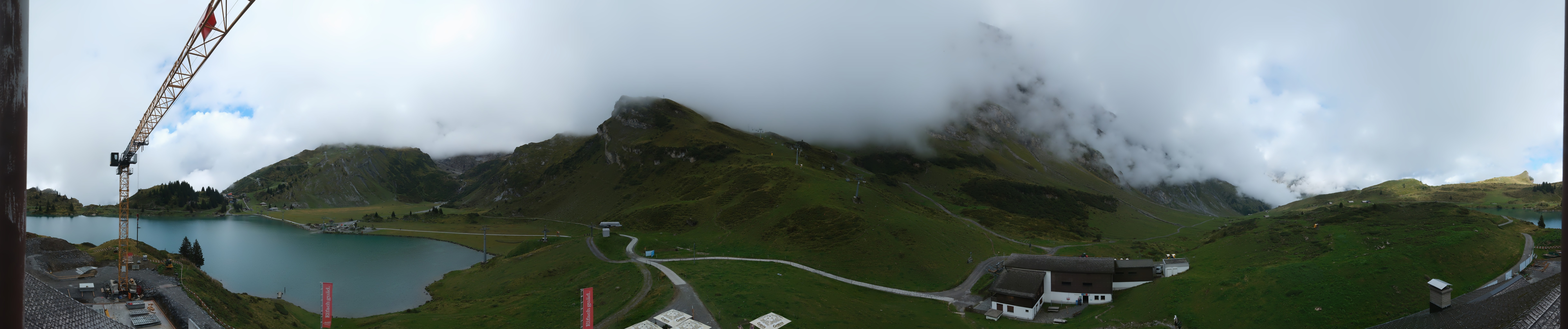Archiv Foto Webcam Engelberg: Panoramablick auf den Trübsee