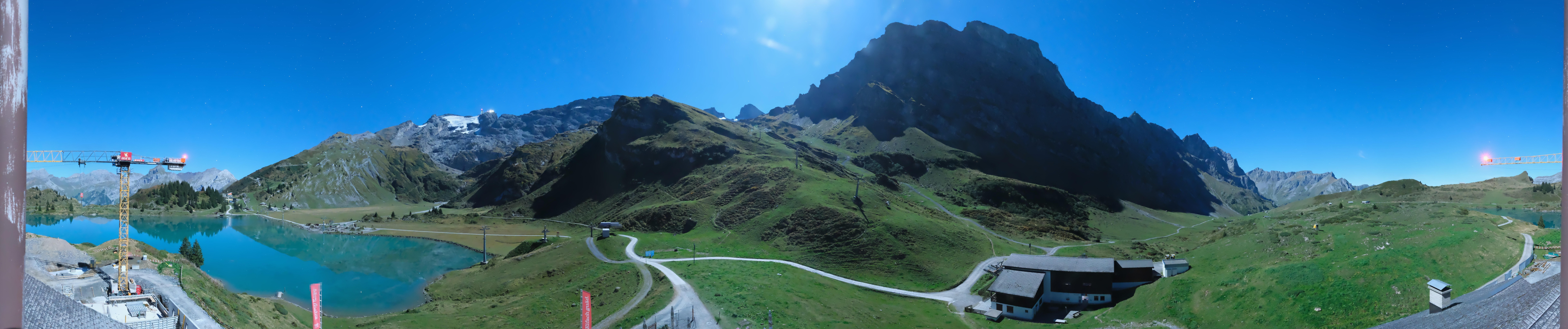 Archiv Foto Webcam Engelberg: Panoramablick auf den Trübsee