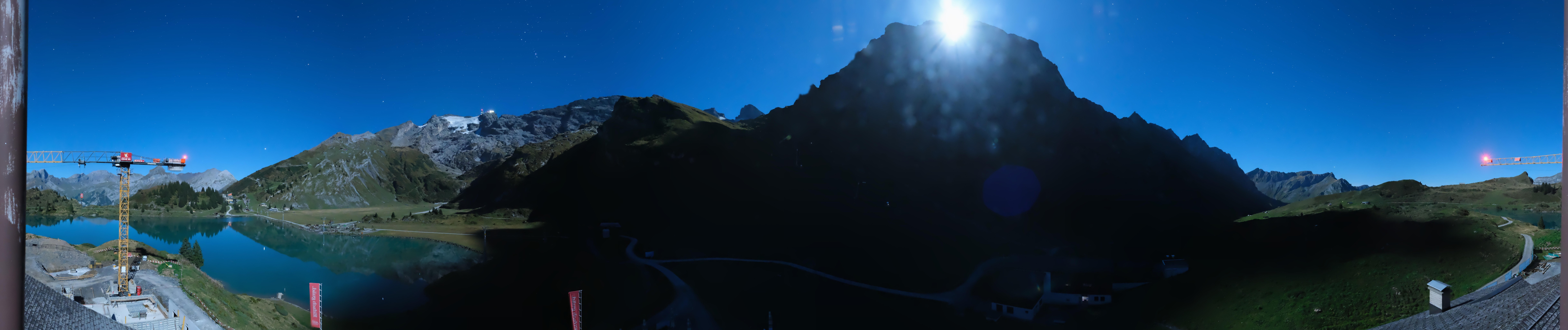 Archiv Foto Webcam Engelberg: Panoramablick auf den Trübsee