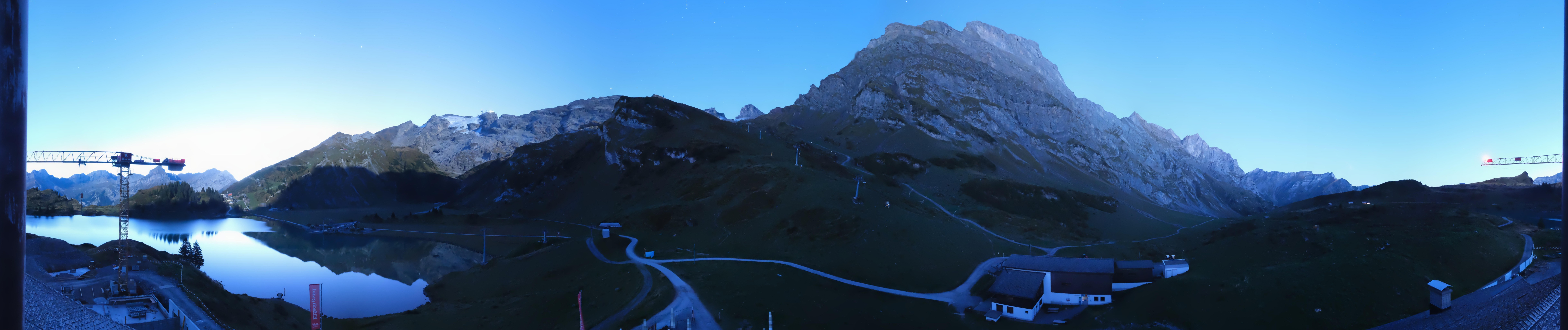 Archiv Foto Webcam Engelberg: Panoramablick auf den Trübsee