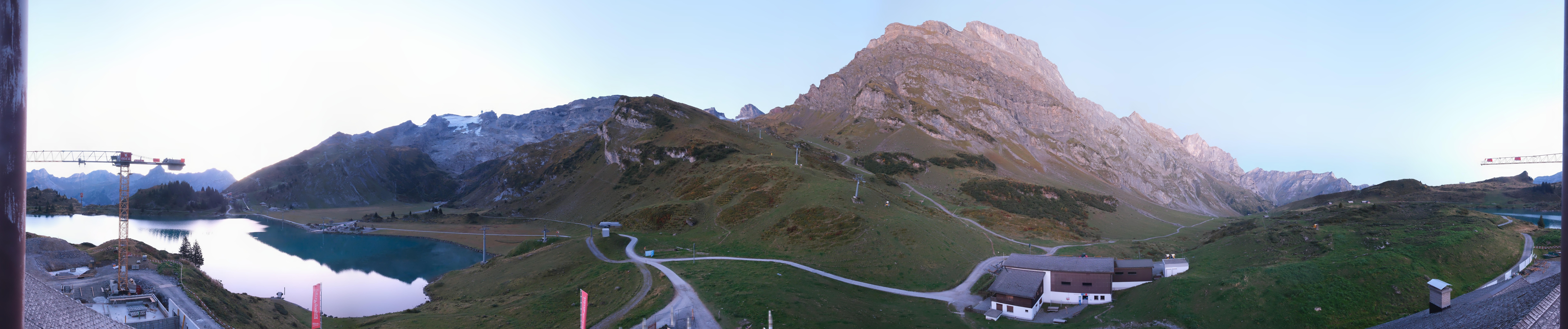 Archiv Foto Webcam Engelberg: Panoramablick auf den Trübsee