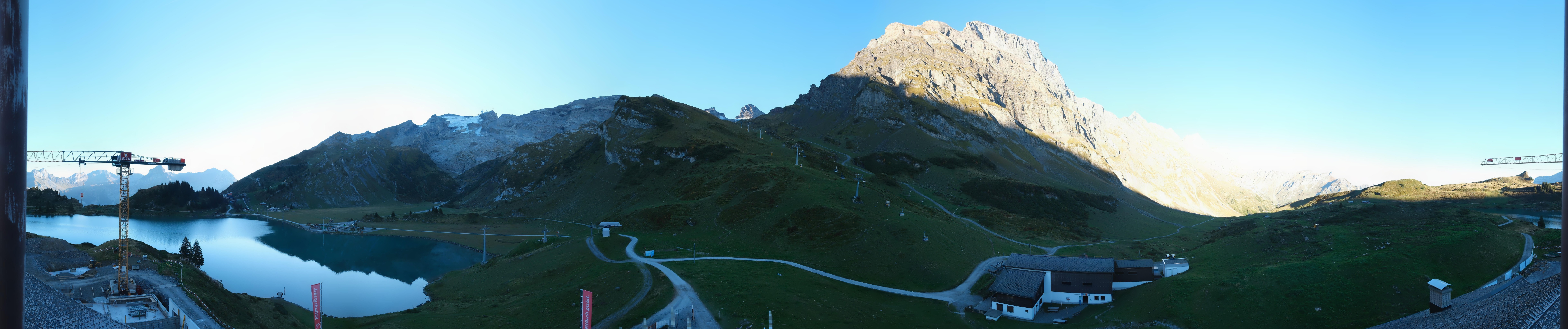 Archiv Foto Webcam Engelberg: Panoramablick auf den Trübsee