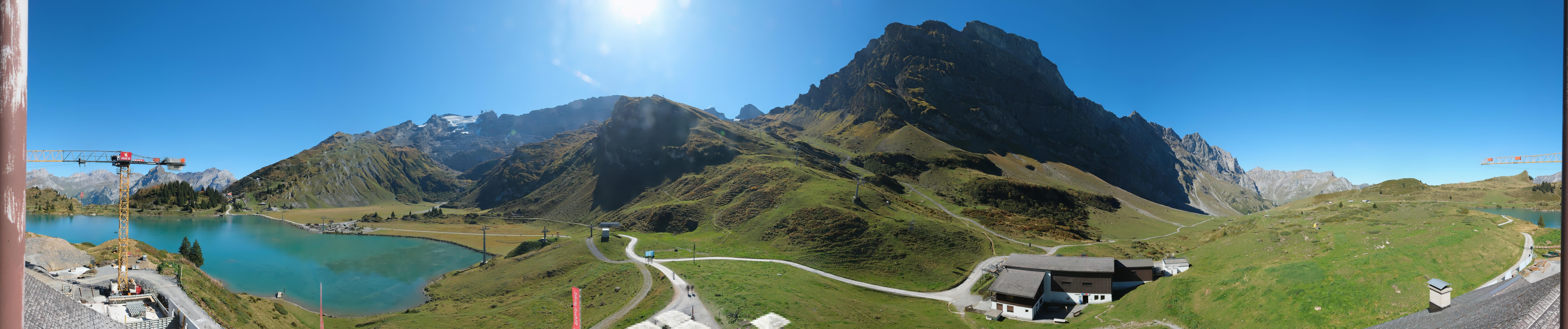 Archiv Foto Webcam Engelberg: Panoramablick auf den Trübsee