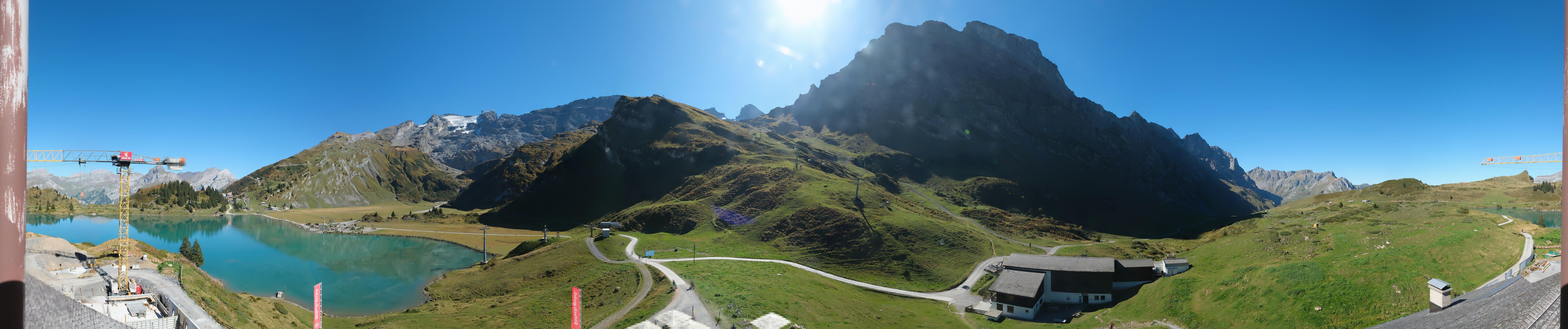 Archiv Foto Webcam Engelberg: Panoramablick auf den Trübsee