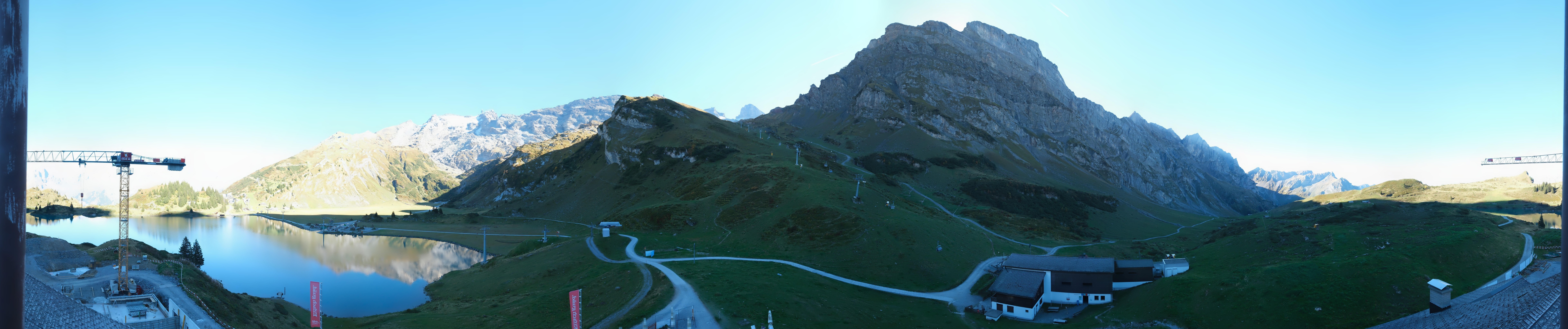 Archiv Foto Webcam Engelberg: Panoramablick auf den Trübsee